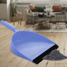 Турецкий пластиковый совок для уборки с короткой ручкой Голубой (DRK)