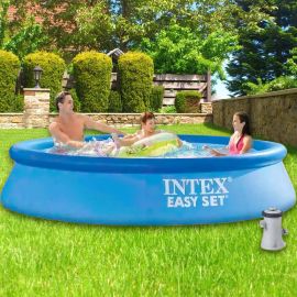 Бассейн Intex 28118 фильтр-насос (1250 л/ч), 305*61см, 3077л, в коробке/IGR24