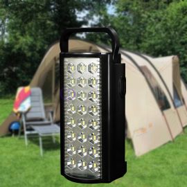 Фонарь Solapada (Almina) 4024 (черный) 24 диода с функцией Power Bank, перезаряжаемый