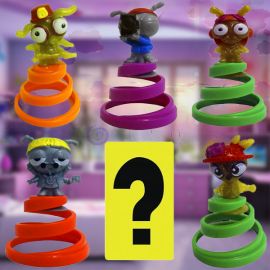 Колекційні іграшки стрибають фігурки BANDAI POEENG BUGS + 5