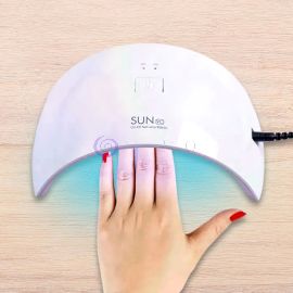 Лампа для сушки гель лака и гелей Sun 9S настольная мини