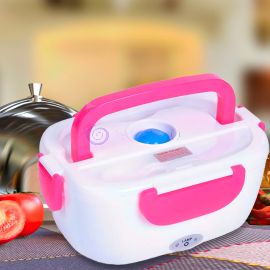 Ланч бокс "The electric lunch box" с подогревом 220V розовый (В)