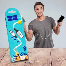 Кабель HOCO X86 USB Type-C Белый/206