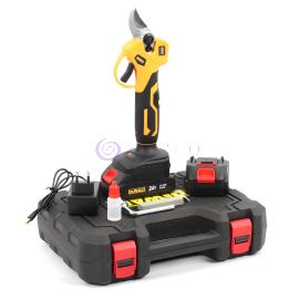 Портативний садовий акумуляторний секатор для обрізання гілок DeWalt DCMPP540P1 Акумуляторний секатор (24V, 5AH) з 2 акумуляторами
