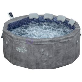 Надувне джакузі-СПА аеромасаж 6 місць Lay-Z-Spa Carrara Bestway 6001V, 170 х 65 см 850 л