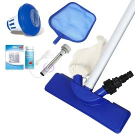 Набір аксесуарів для догляду за басейном Intex 58195, пилосос для очищення дна від садового шланга (М +)