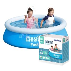 Надувний сімейний басейн Bestway 57392 Fast Set™ 183×51 см