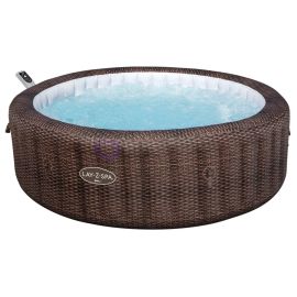 Надувне джакузі-СПА аеромасаж з підігрівом 7 місць, фільтр-насос Bestway 6001P 71*216 см 1260 л