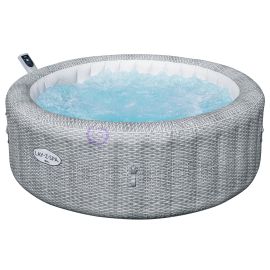 Надувне джакузі-СПА аеромасаж 6 місць, фільтр-насос Lay-Z-Spa Bali, Bestway 6001N, 196 х 71 см 980 л