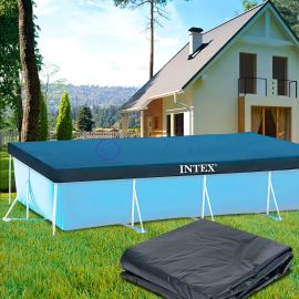 Захисний тент для прямокутного каркасного басейну Intex 28038 300х200см