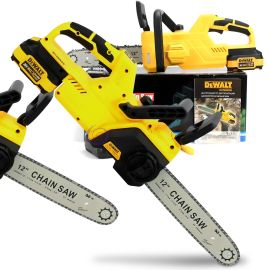 Портативна акумуляторна ланцюгова пила з 2 змінними АКБ DeWalt DCM565N (36V, 6Ah)