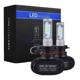 Комплект светодиодных автомобильных LED-ламп S1 H7 (ЖЯ)